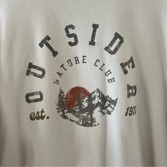 Graphic crewneck sweater Size Large - Picture 4 of 5